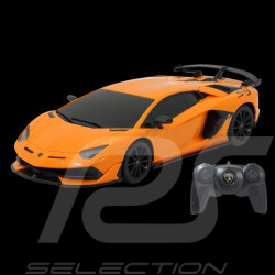 Lamborghini Aventador SVJ Orange Radio-Controlled R/C 1:24 2.4 GHz Jamara 405186