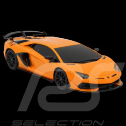 Lamborghini Aventador SVJ Orange Radiocommandée R/C 1/24 2.4 GHz Jamara 405186
