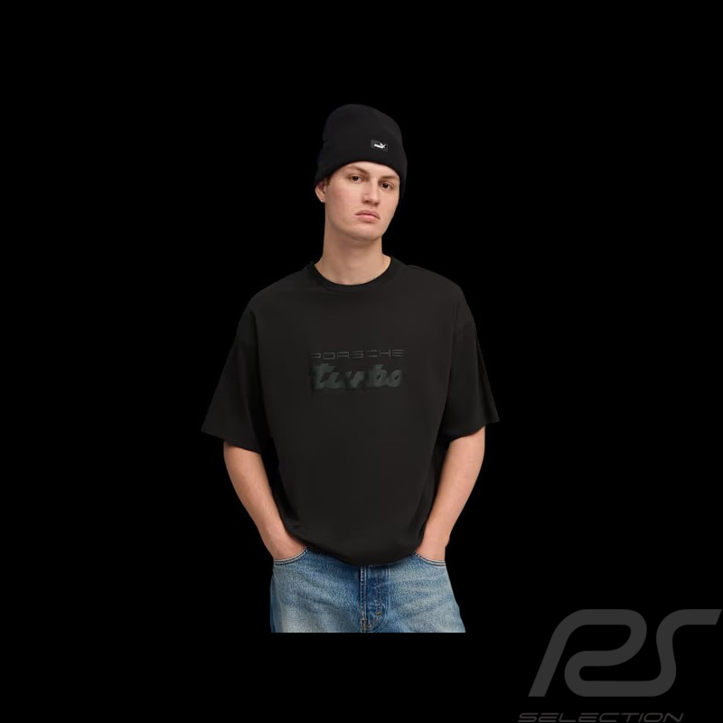 Porsche T-Shirt Turbo Black Puma 632715-01