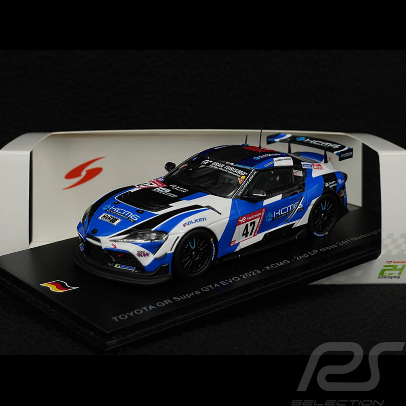 Toyota GR Supra GT4 Evo n° 47 2ème 24h Nürburgring 2023 1/43 Spark SG910
