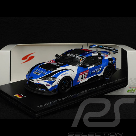 Toyota GR Supra GT4 Evo n° 47 2ème 24h Nürburgring 2023 1/43 Spark SG910