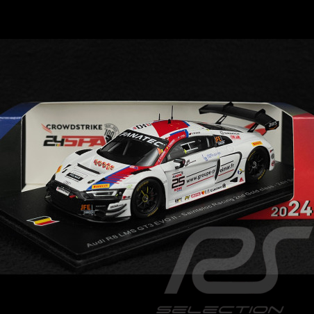 Audi R8 LMS GT3 Evo II n° 25 2nd 24h Spa 2024 1/43 Spark SB791