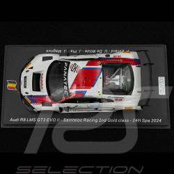 Audi R8 LMS GT3 Evo II n° 25 2nd 24h Spa 2024 1/43 Spark SB791