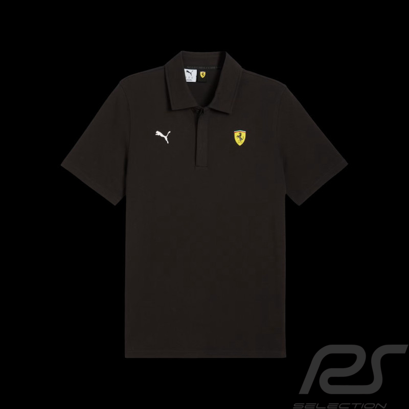 Polo Ferrari Leclerc Hamilton Noir Puma 632781-01