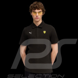 Ferrari Polo Leclerc Hamilton Black Puma 632781-01 Ferrari Polo Leclerc Hamilton Black Puma 632781-01