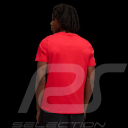 T-Shirt Ferrari Leclerc Hamilton Grand Logo Rouge Puma 632783-02