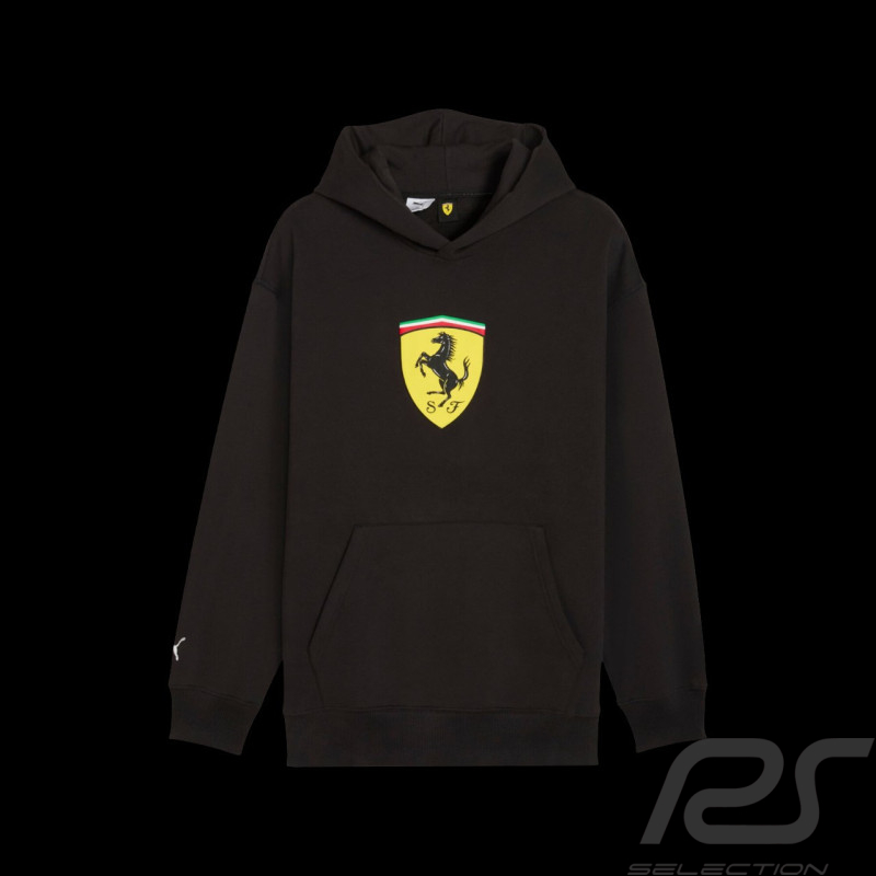 Ferrari Kapuzenpullover Leclerc Hamilton Schwarz Puma 632787-01