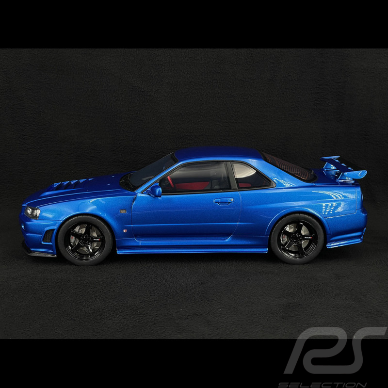 Nissan Skyline GT-R R34 Nismo Z-Tune Bayside Blue 1/12 Ottomobile G082