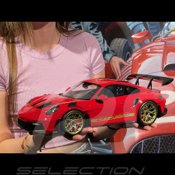 Porsche 911 GT3 RS Type 992 2021 Rouge Indien 1/12 GT Spirit GT939