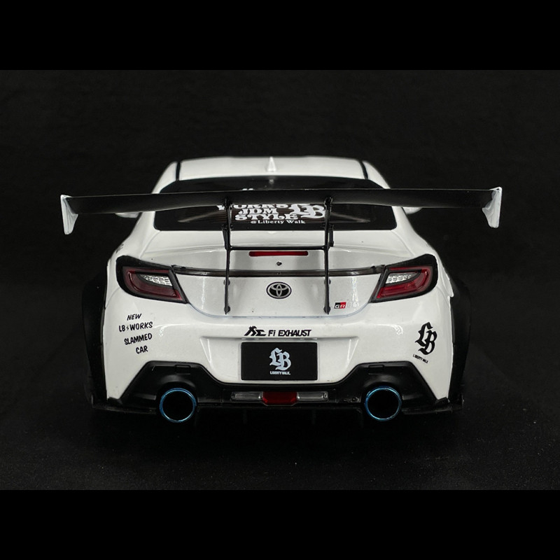Toyota GR86 LBWK Body Kit 2024 Pearl White 1/18 Solido S1813602