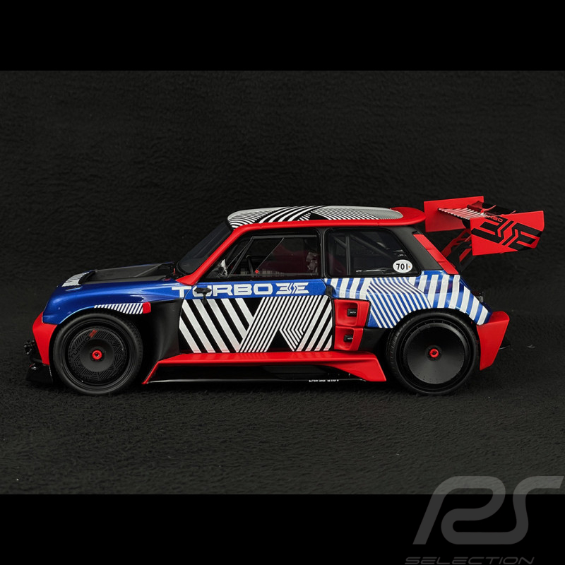 Renault 5 Turbo 3E E-Tech 2023 Métal Bleu 1/18 OttOmobile OT1175