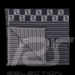 Porsche Design Schal Marineblau / Grau 4056487050348