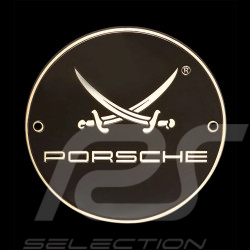 Badge de Grille Porsche X Sansibar Noir / Or WAP0508150RSAN
