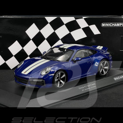 Porsche 911 Sport Classic Type 992 2022 Bleu Gentiane 1/18 Minichamps 155062005