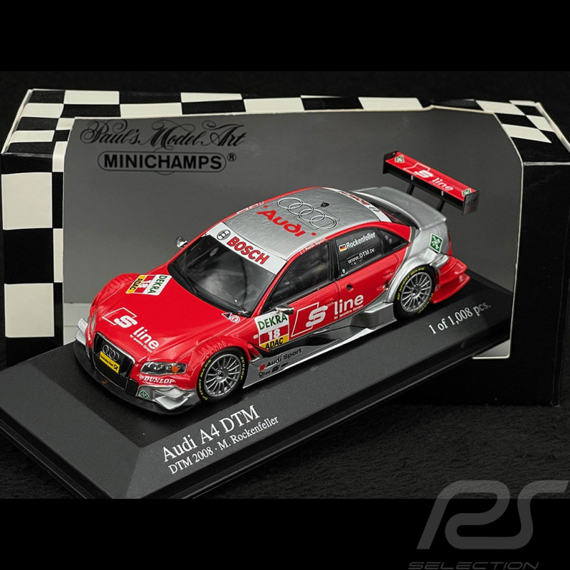 Audi A4 DTM n° 18 DTM 2008 1/43 Minichamps 400081718