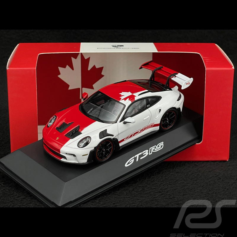 Porsche 911 GT3 RS Type 992 PEC Toronto Édition Spéciale Blanc / Rouge 1/43 Porsche WAP0200440SPEC