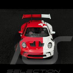 Porsche 911 GT3 RS Type 992 PEC Toronto Édition Spéciale Blanc / Rouge 1/43 Porsche WAP0200440SPEC