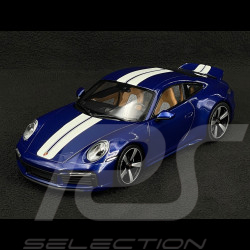 Porsche 911 Sport Classic Type 992 2022 Bleu Gentiane 1/18 Minichamps 110069202