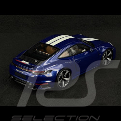 Porsche 911 Sport Classic Type 992 2022 Bleu Gentiane 1/18 Minichamps 110069202
