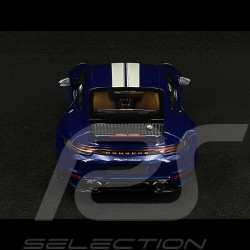 Porsche 911 Sport Classic Type 992 2022 Bleu Gentiane 1/18 Minichamps 110069202