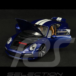 Porsche 911 Sport Classic Type 992 2022 Bleu Gentiane 1/18 Minichamps 110069202