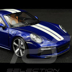 Porsche 911 Sport Classic Type 992 2022 Bleu Gentiane 1/18 Minichamps 110069202