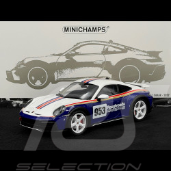 Porsche 911 Dakar Typ 992 2022 Roughroads Weiß / Blau 1/18 Minichamps 110062075