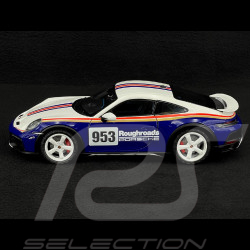 Porsche 911 Dakar Typ 992 2022 Roughroads Weiß / Blau 1/18 Minichamps 110062075