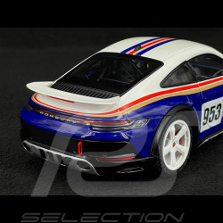 Porsche 911 Dakar Type 992 2022 Roughroads Blanc / Bleu 1/18 Minichamps 110062075