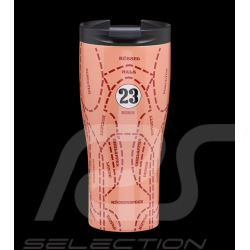 Duo Mug Thermos Porsche 917 Cochon Rose + Bouteille Thermos Porsche
