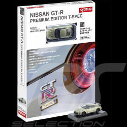 Nissan GT-R Coupe T-SPEC 2022 Metallic Green 1/64 Kyosho 02KYO07067TJ