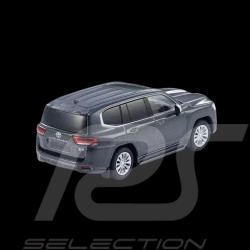 Toyota Land Cruiser ZX 2021 Gris Métallique Avec livret 1/64 Kyosho 13KYO07118GY