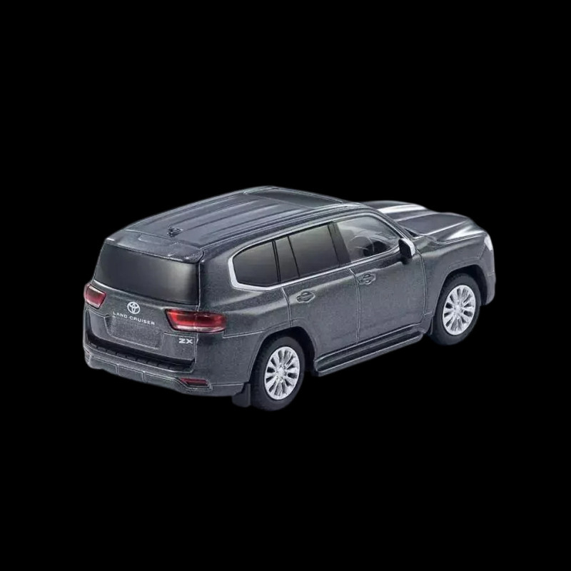 Toyota Land Cruiser ZX 2021 Metallic Grey Mit Broschüre 1/64