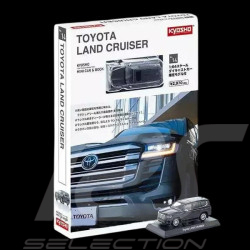 Toyota Land Cruiser ZX 2021 Metallisch Grau With booklet 1/64 Kyosho 13KYO07118GY