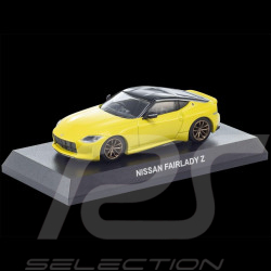 Nissan Fairlady Z Coupe 2023 Gelb Mit Broschüre 1/64 Kyosho 12KYO07117Y