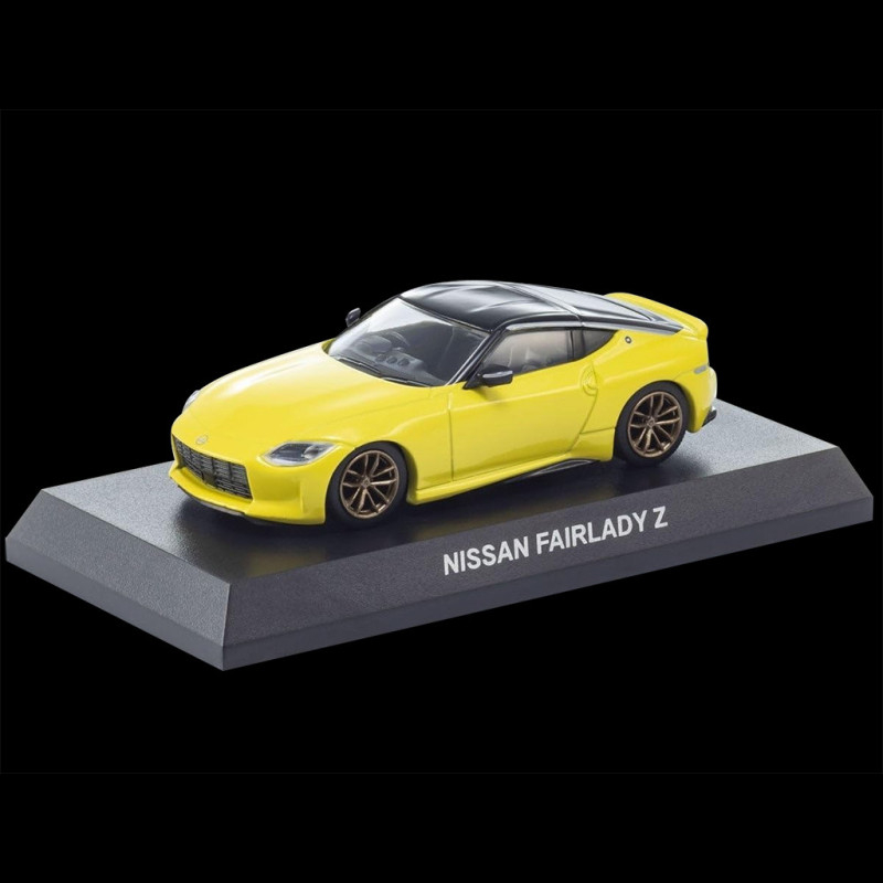 Nissan Fairlady Z Coupe 2023 Yellow with booklet 1/64 Kyosho
