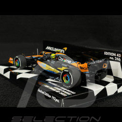 Lando Norris McLaren MCL60 n° 4 5ème GP Abu Dhabi 2023 F1 1/43 Minichamps 537236604