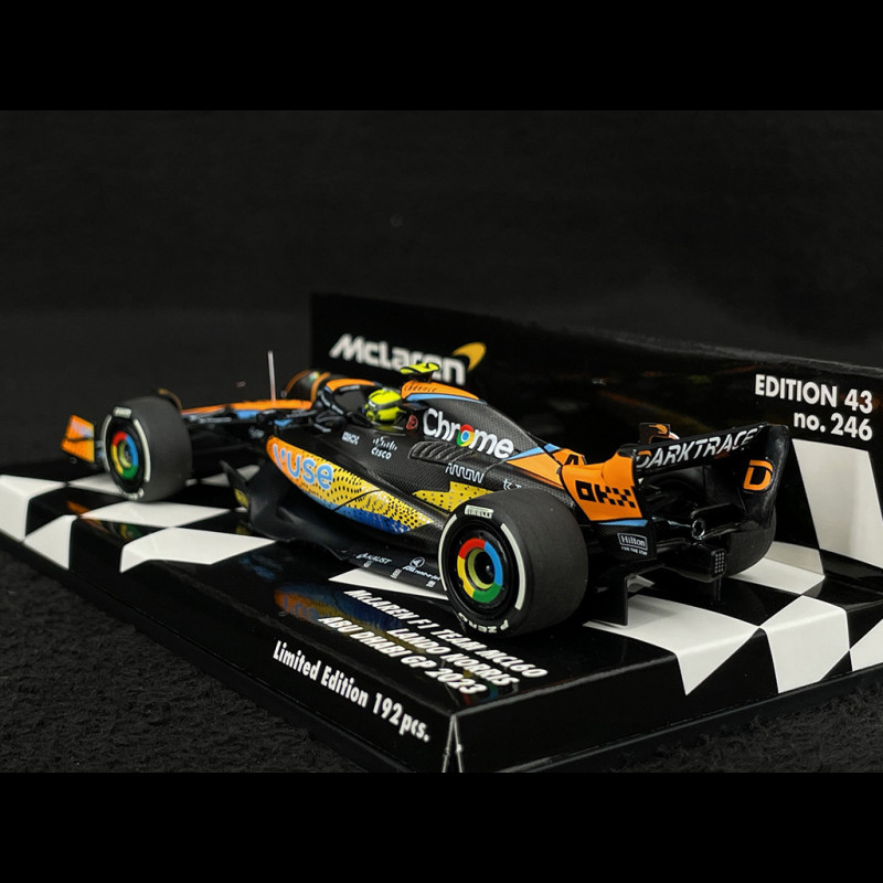 Lando Norris McLaren MCL60 n° 4 5ème GP Abu Dhabi 2023 F1 1/43