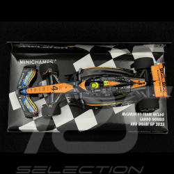 Lando Norris McLaren MCL60 n° 4 5ème GP Abu Dhabi 2023 F1 1/43 Minichamps 537236604