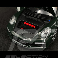 Porsche 911 Sport Classic Type 992 2022 Vert Métallique / Bandes Blanches 1/18 Minichamps 110069204
