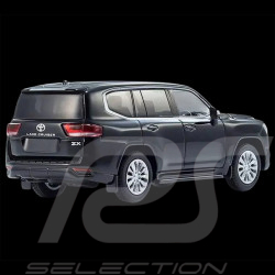Toyota Land Cruiser ZX 2021 Noir Avec livret 1/64 Kyosho 12KYO07118BK