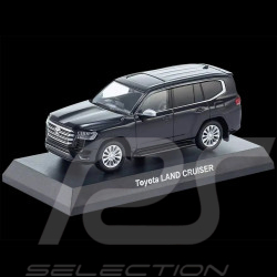 Toyota Land Cruiser ZX 2021 Scwharz Mit Broschüre 1/64 Kyosho 12KYO07118BK