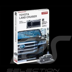 Toyota Land Cruiser ZX 2021 Scwharz Mit Broschüre 1/64 Kyosho 12KYO07118BK