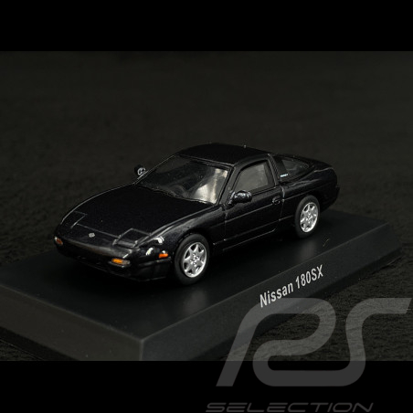 Nissan 180SX Coupe 1990 Gris Foncé 1/64 Kyosho 07KYO07115E