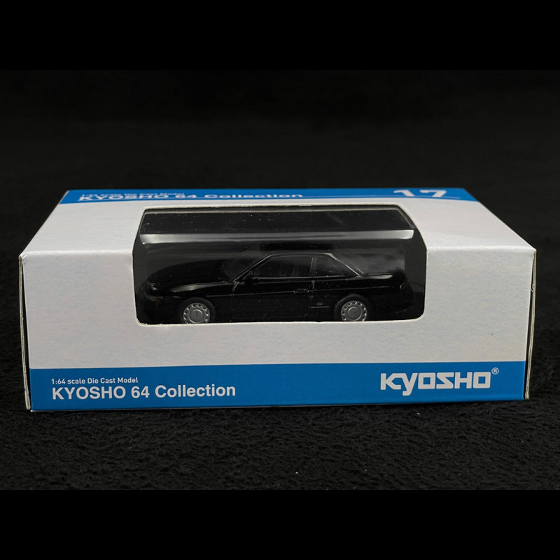 Nissan Silvia S13 1988 Black 1/64 Kyosho 08KYO07115H