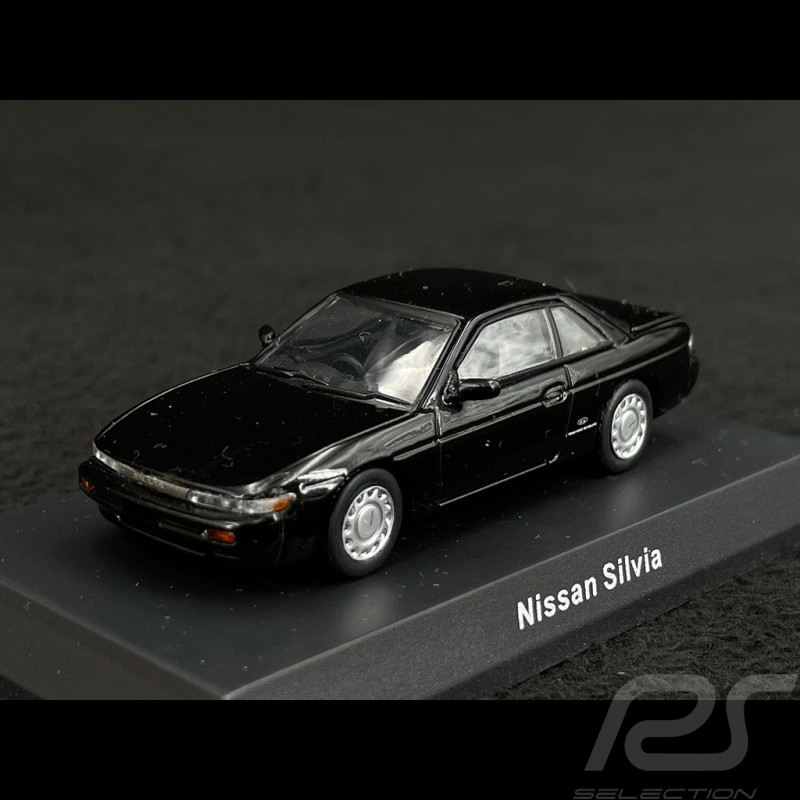 Nissan Silvia S13 1988 Noir 1/64 Kyosho 08KYO07115H