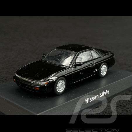 Nissan Silvia S13 1988 Black 1/64 Kyosho 08KYO07115H