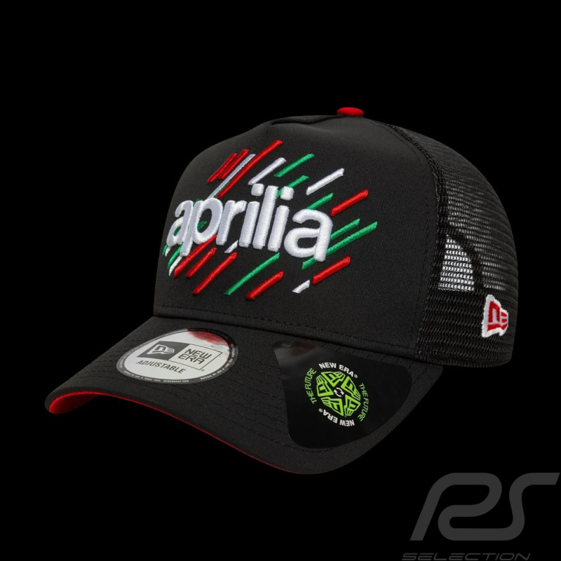 Aprilia Hat Black Trucker New Era 60684544