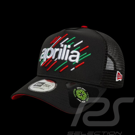 Casquette Aprilia Noire Trucker New Era 60684544