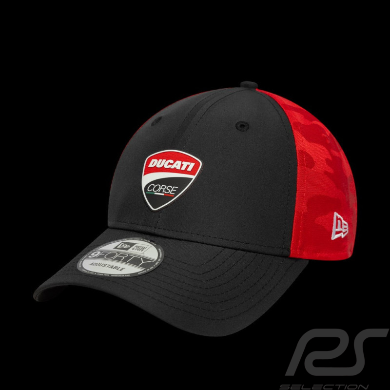 Ducati Hat Corse Black Red Camo New Era 60684746
